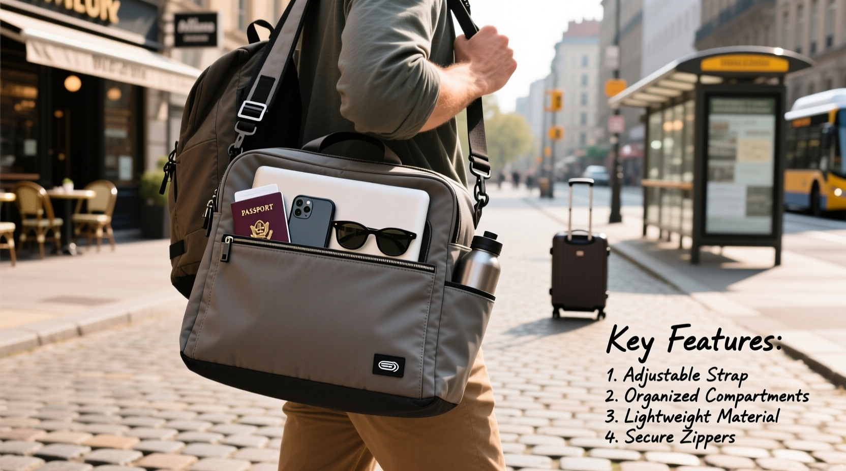 how to select a versatile shoulder bag for travel key features and expert tips