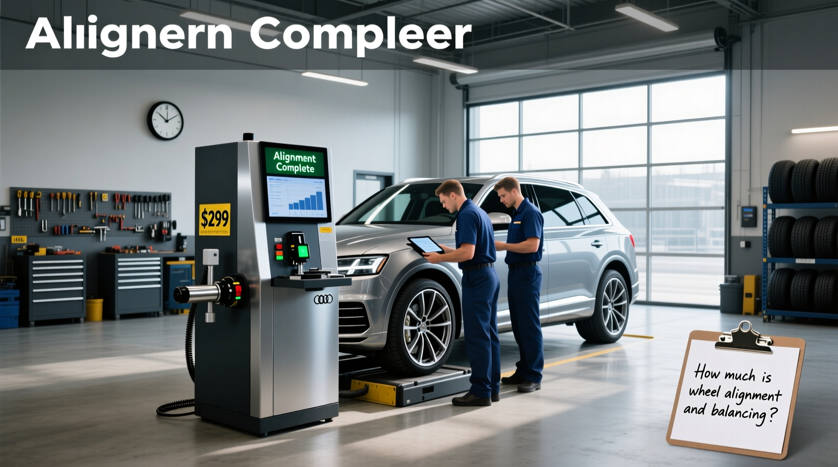 How to Choose Wheel Alignment Balancing Machine Price, How Much Is It? Buying Guide