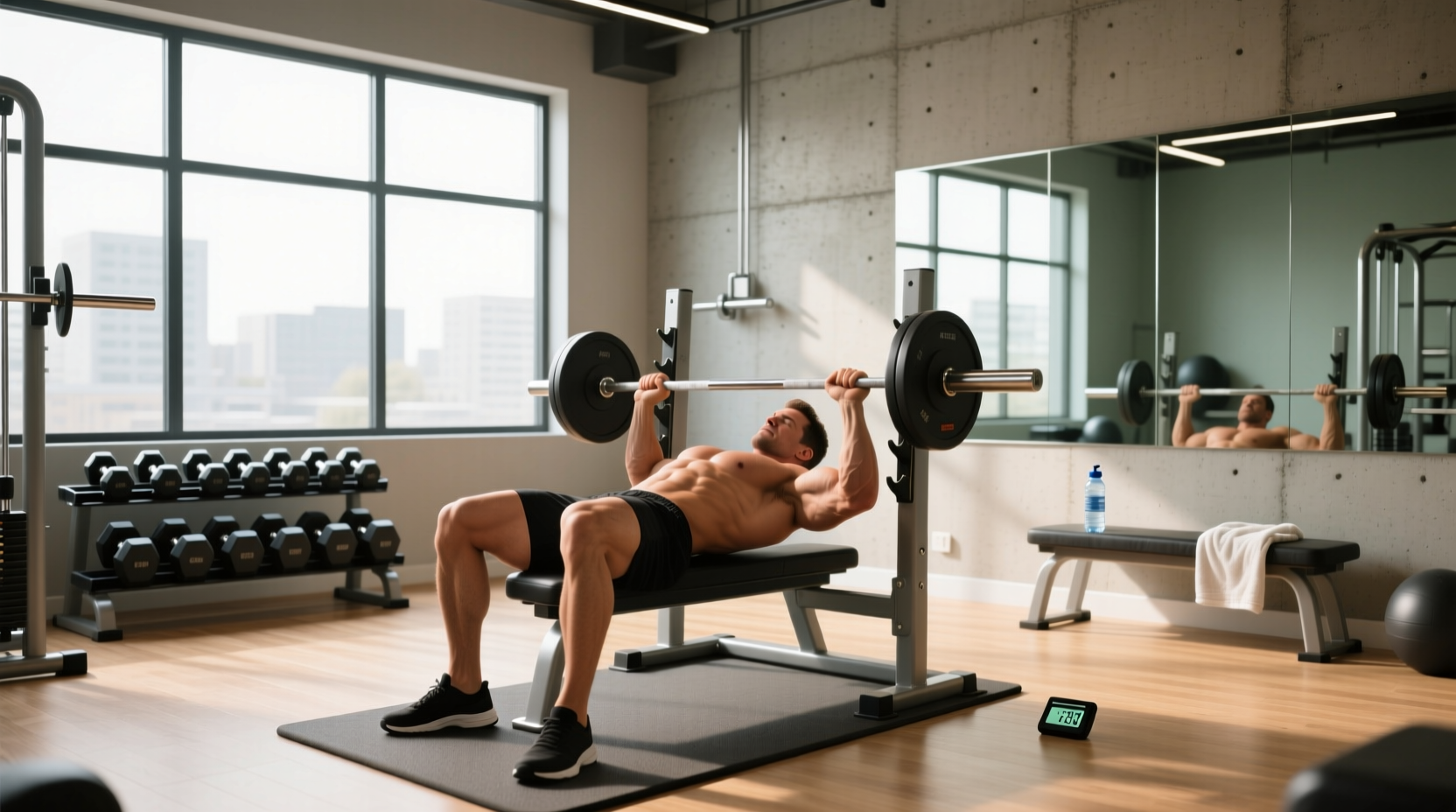 bench press for body recomposition