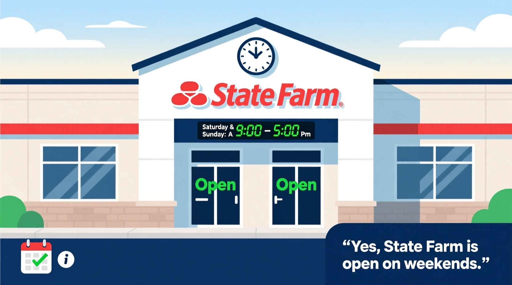 Is State Farm Open on Weekends?