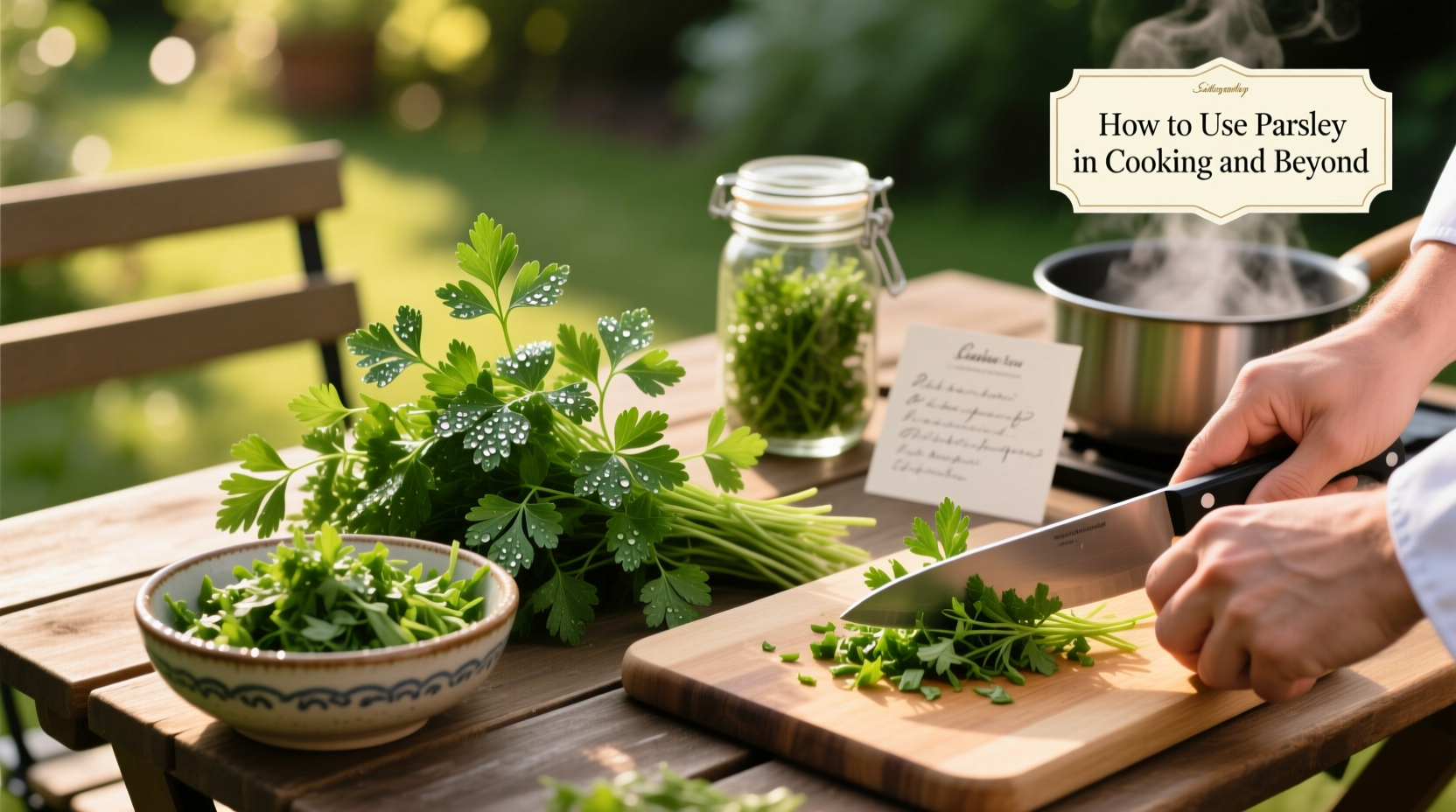 how do you use parsley