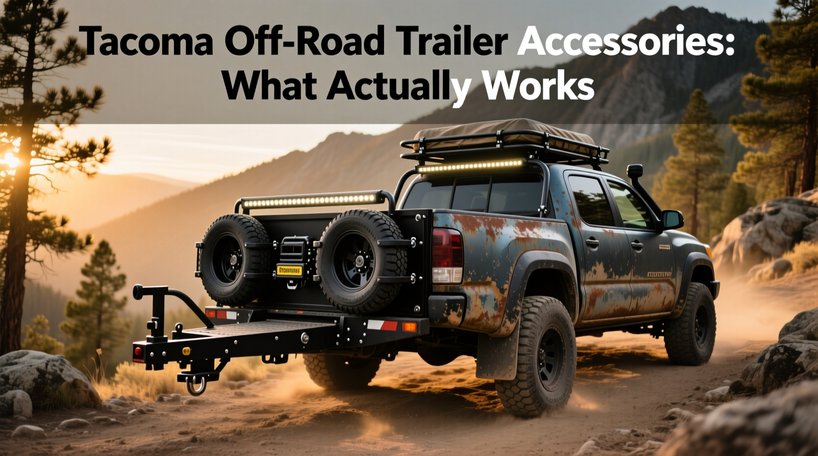 Tacoma Off-Road Trailer Accessories: What Actually Works