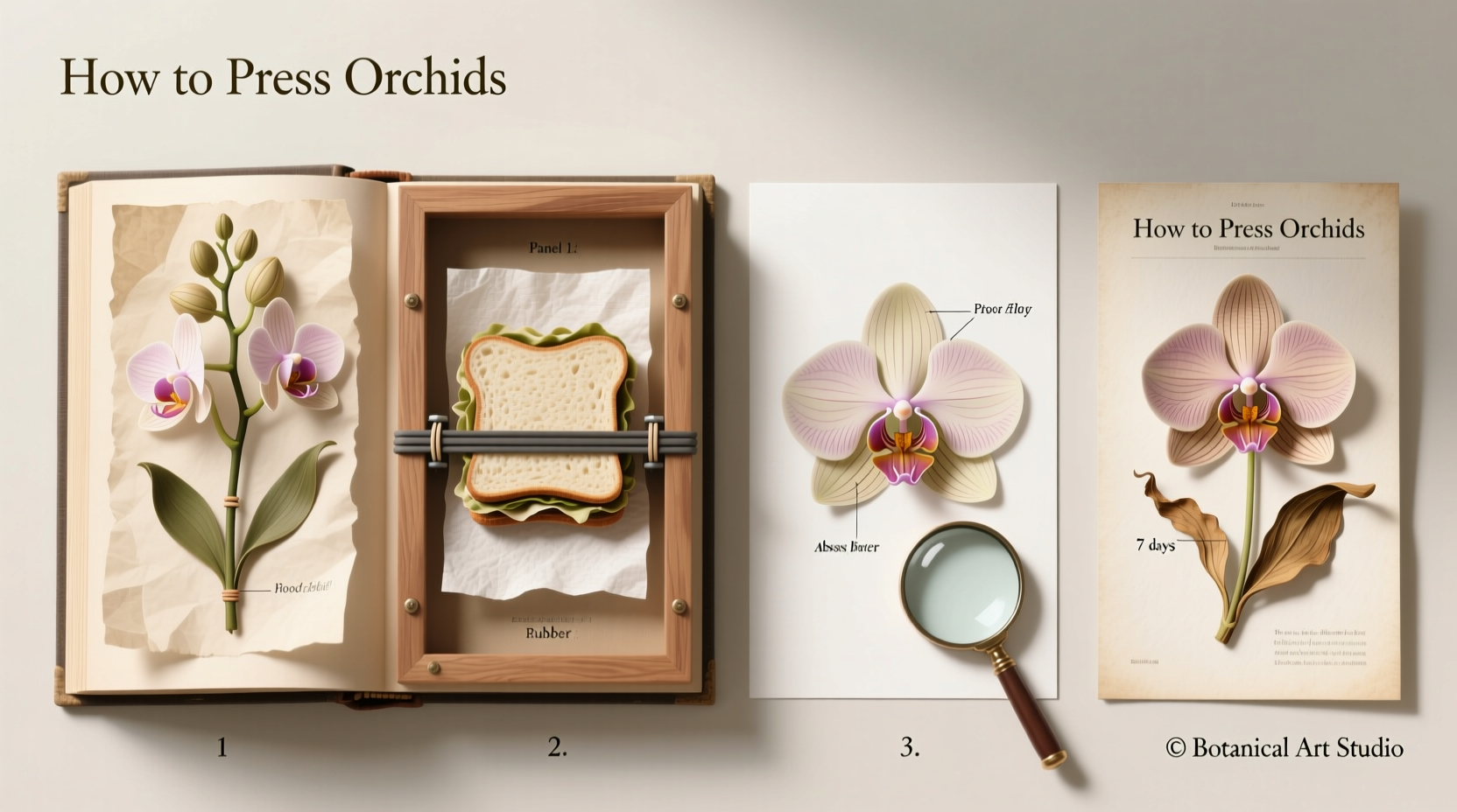 How to Press Orchids: Step-by-Step Preservation Guide