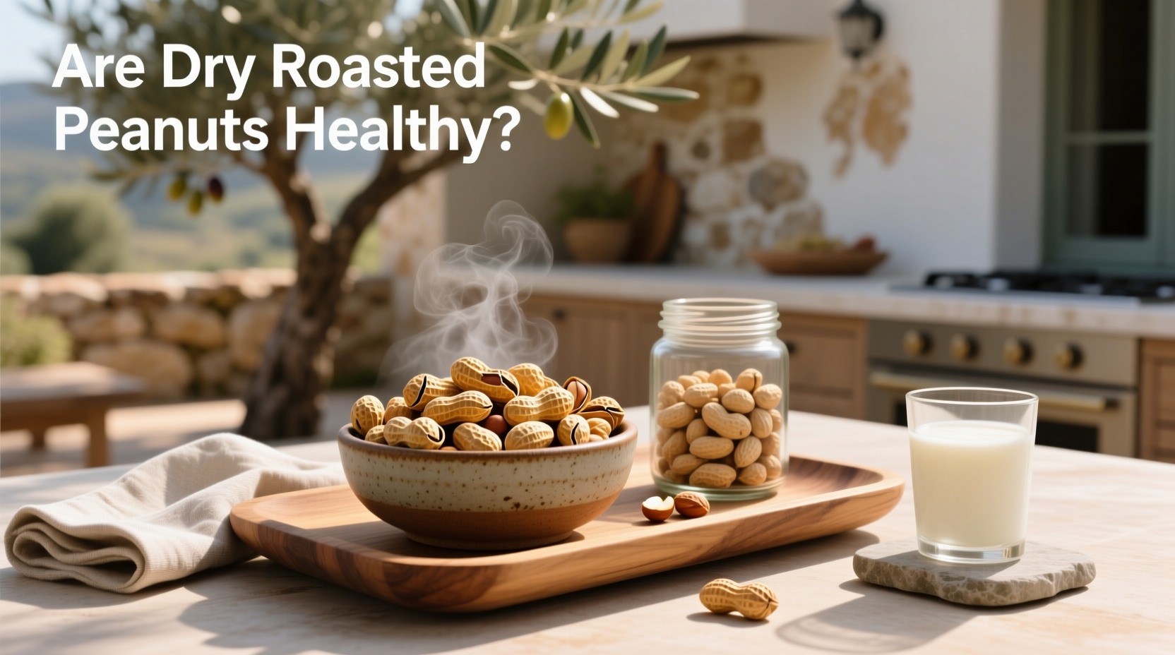 are dry roasted peanuts healthy