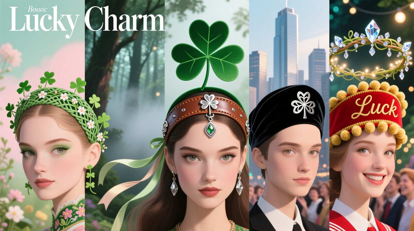 creative ways to style a four leaf clover headband for every occasion