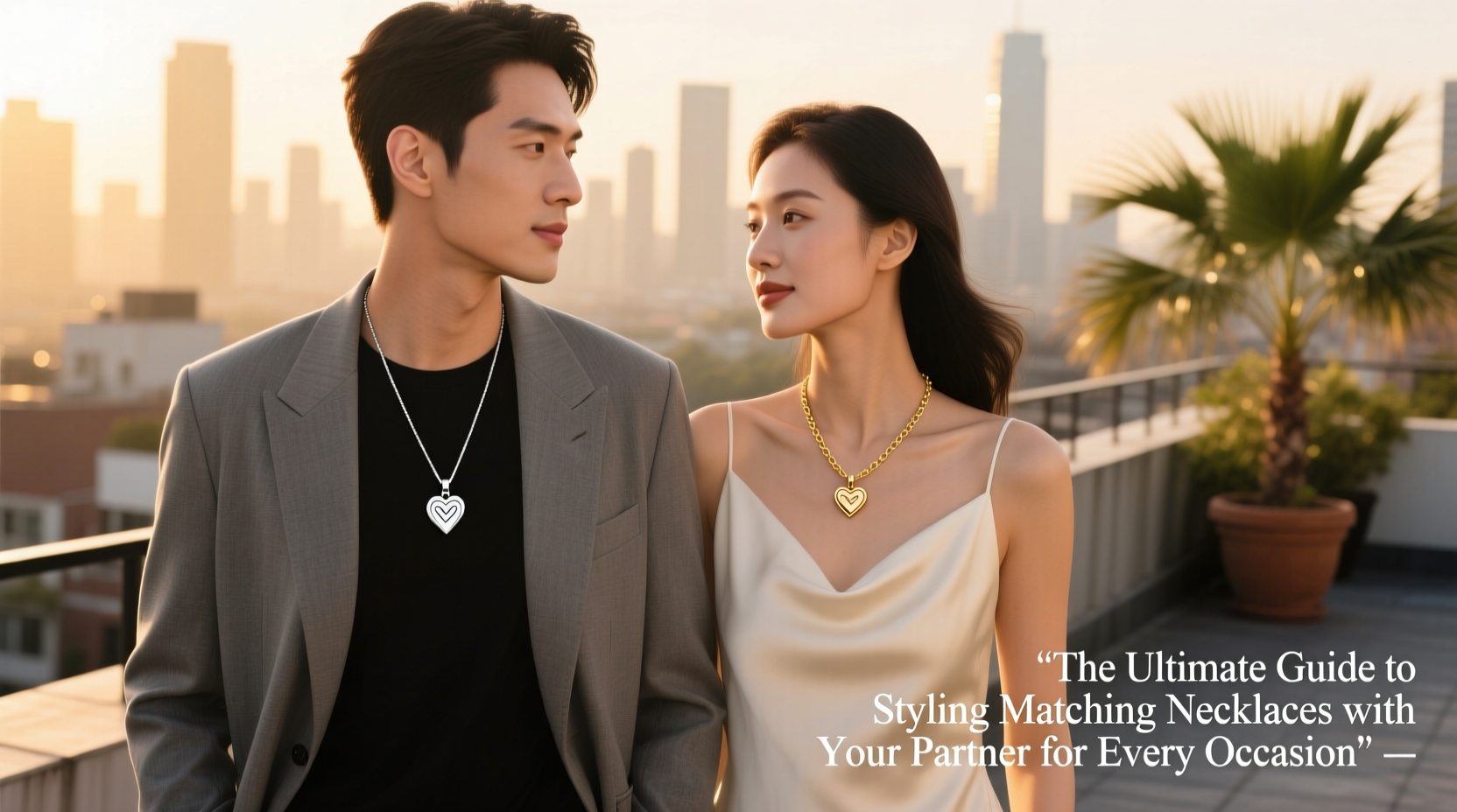 the ultimate guide to styling matching necklaces with your partner for every occasion
