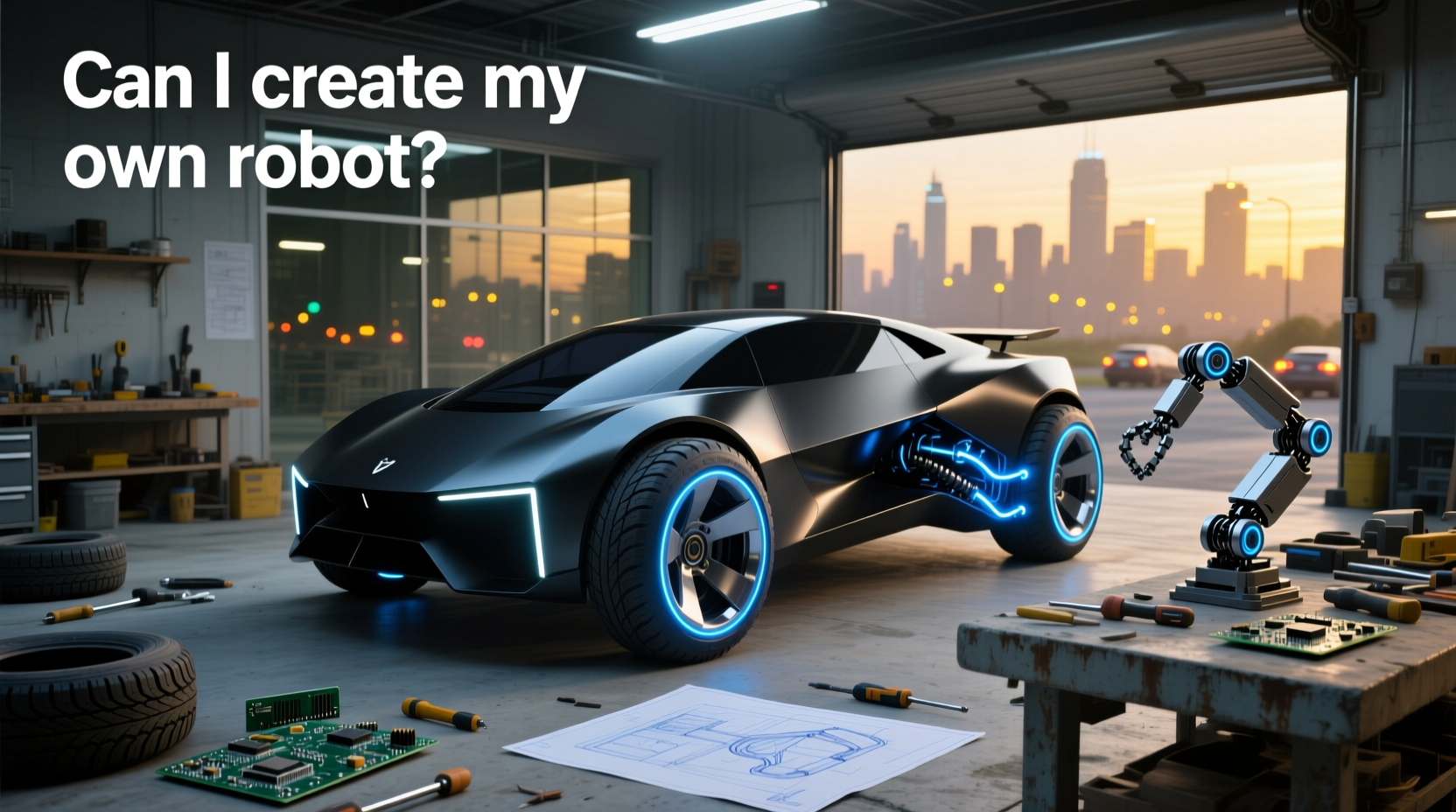 How to Choose Tire Robot Car, Can I Create My Own Robot?