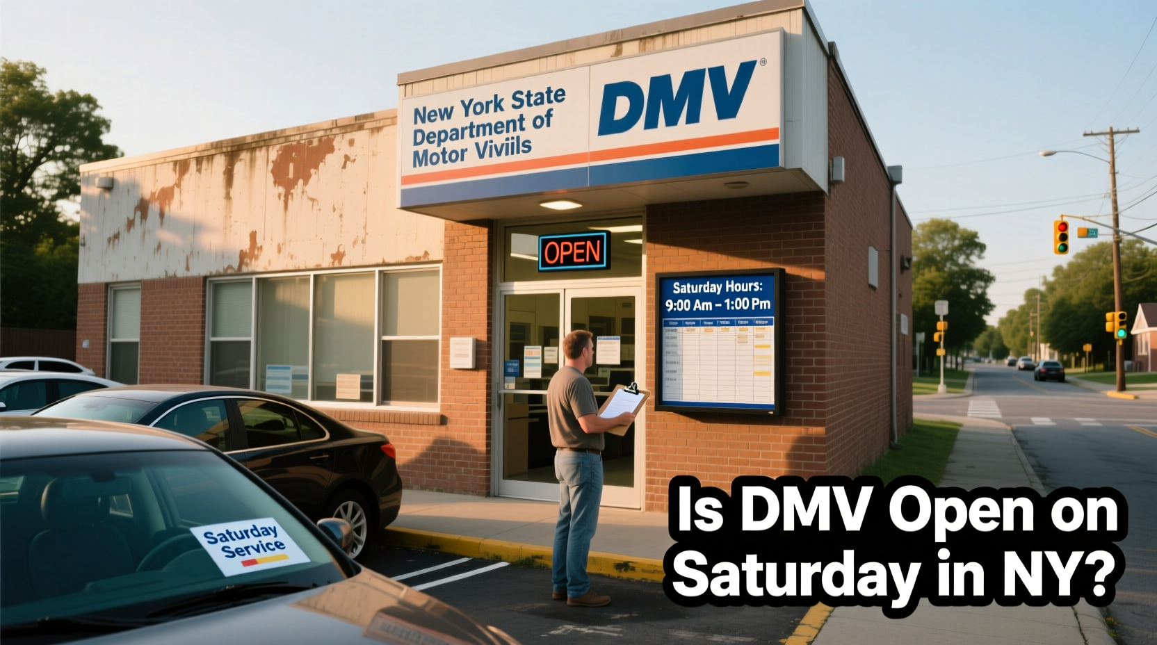 is dmv open on saturday in ny