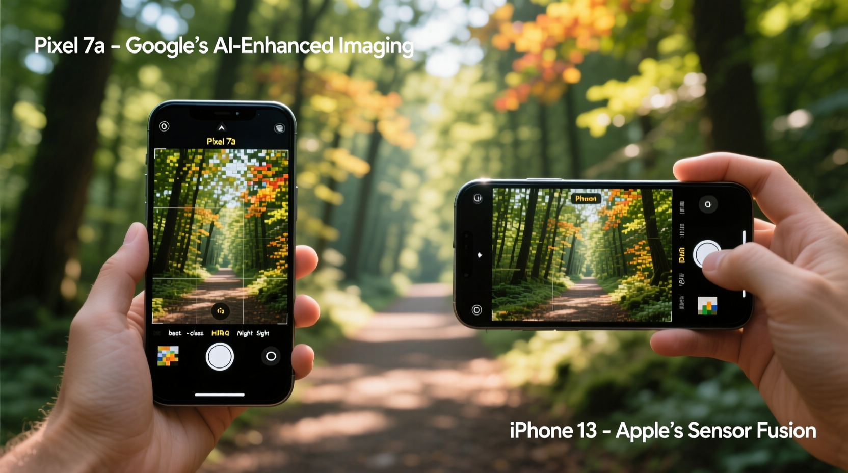 pixel 7a vs iphone 13 camera are googles claims actually true