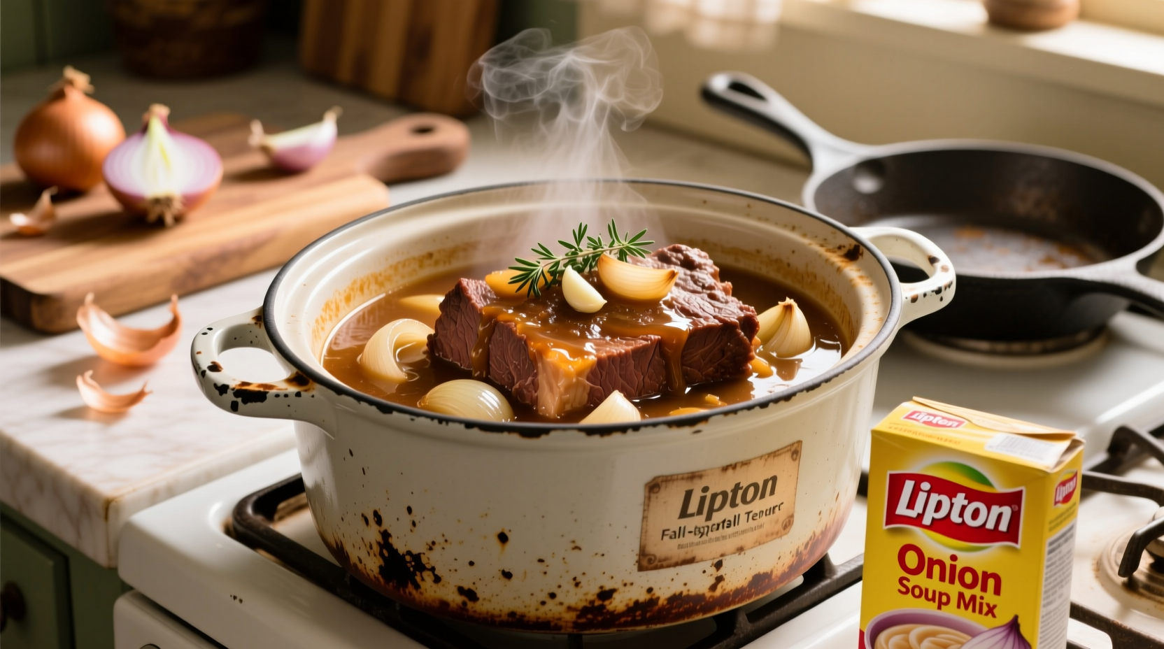 lipton onion soup slow cooker pot roast