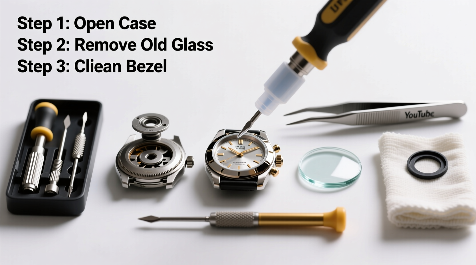 a step by step guide to replacing your watch glass at home like a pro