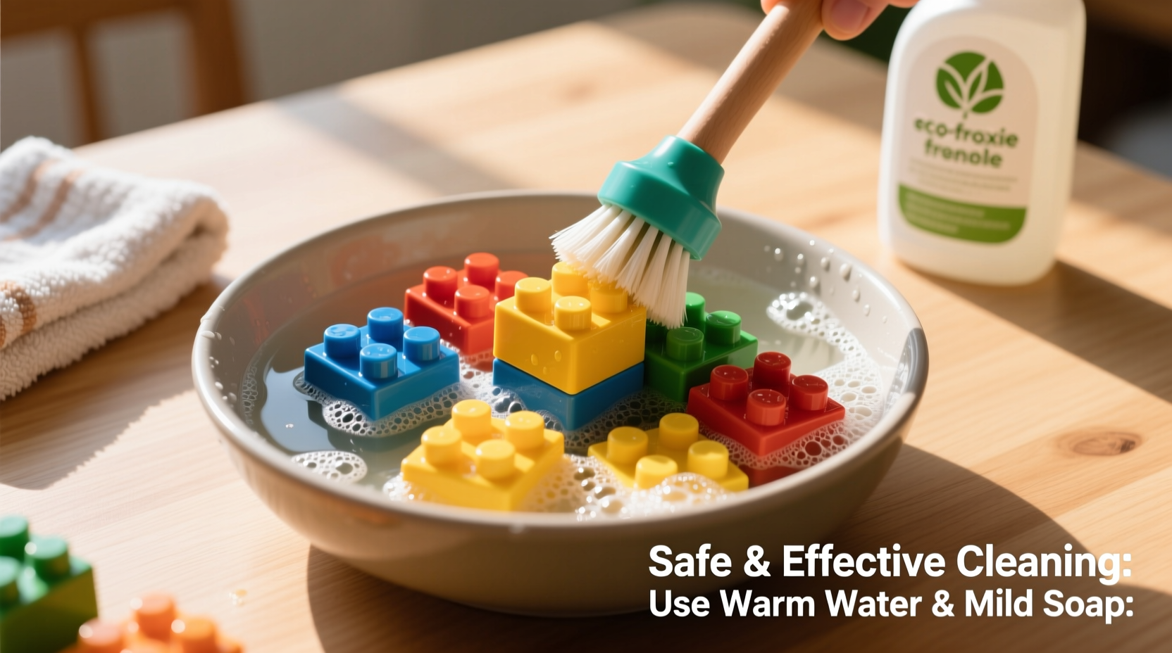 effective and safe methods to clean building block toys for long lasting play