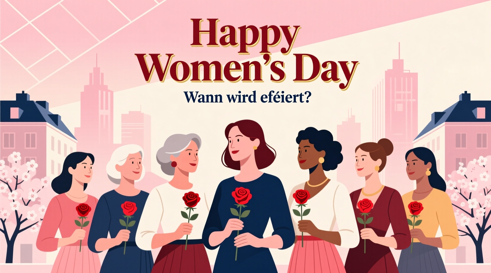 happy womens day in german