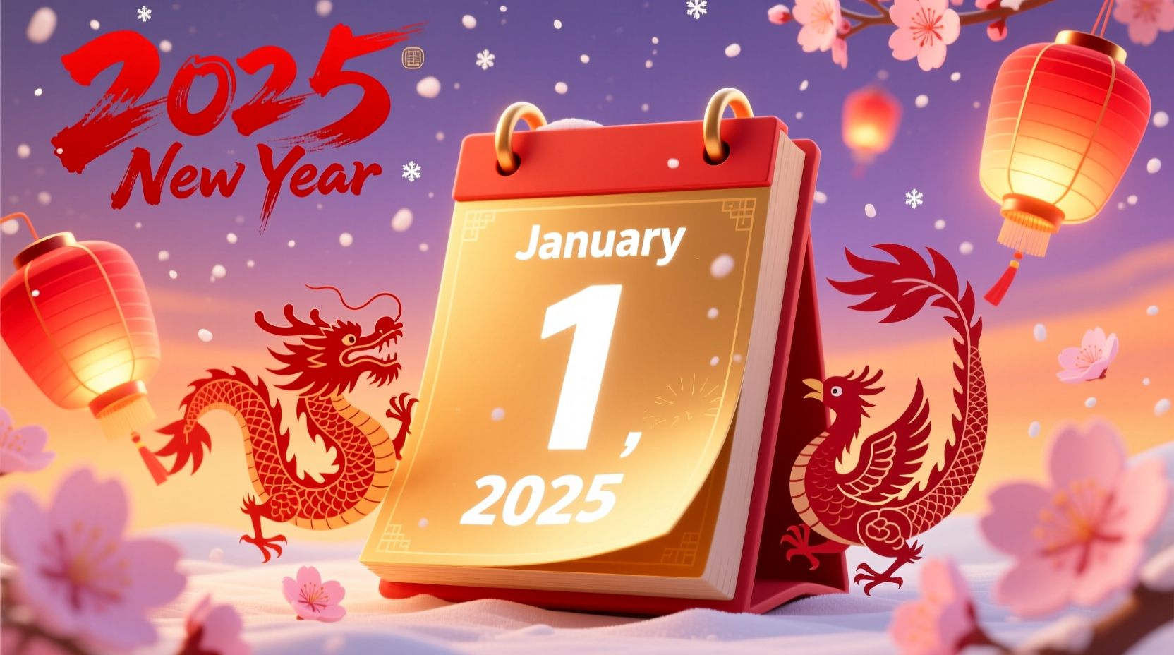 what day is new year 2025