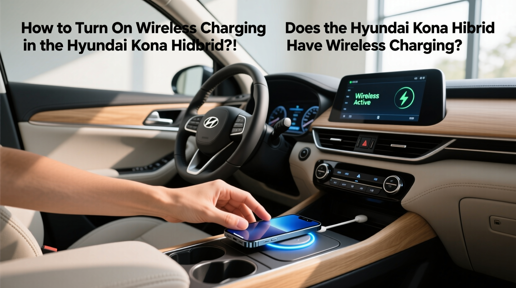 How to Turn On Wireless Charging Hyundai Kona – Setup Guide