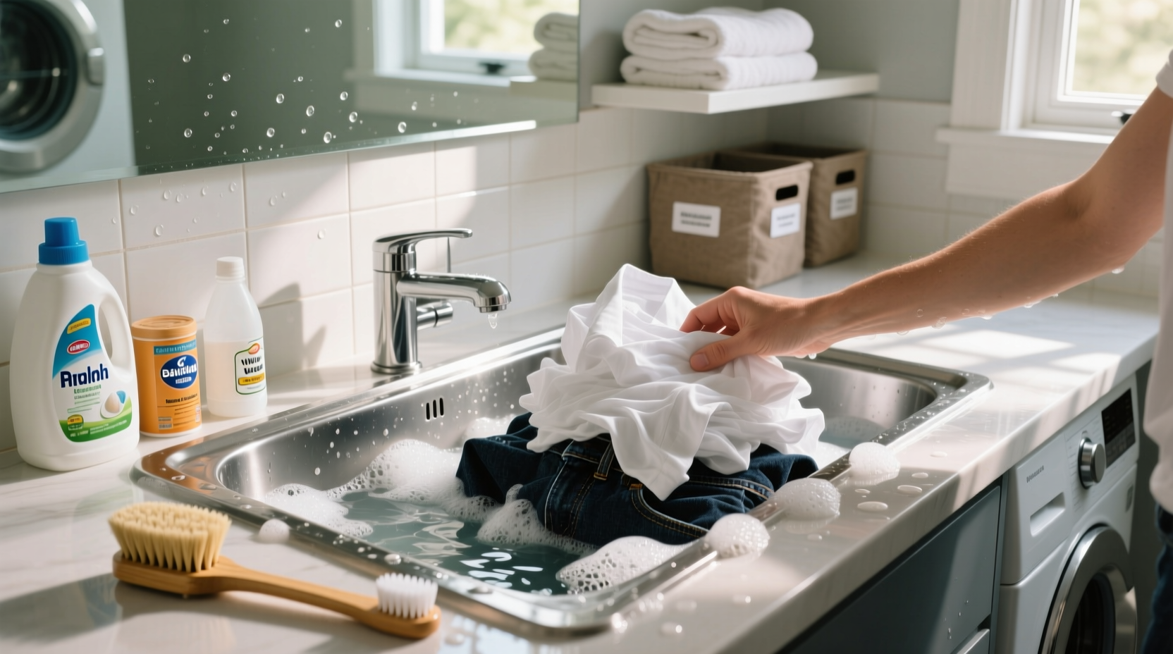 how to deep clean laundry