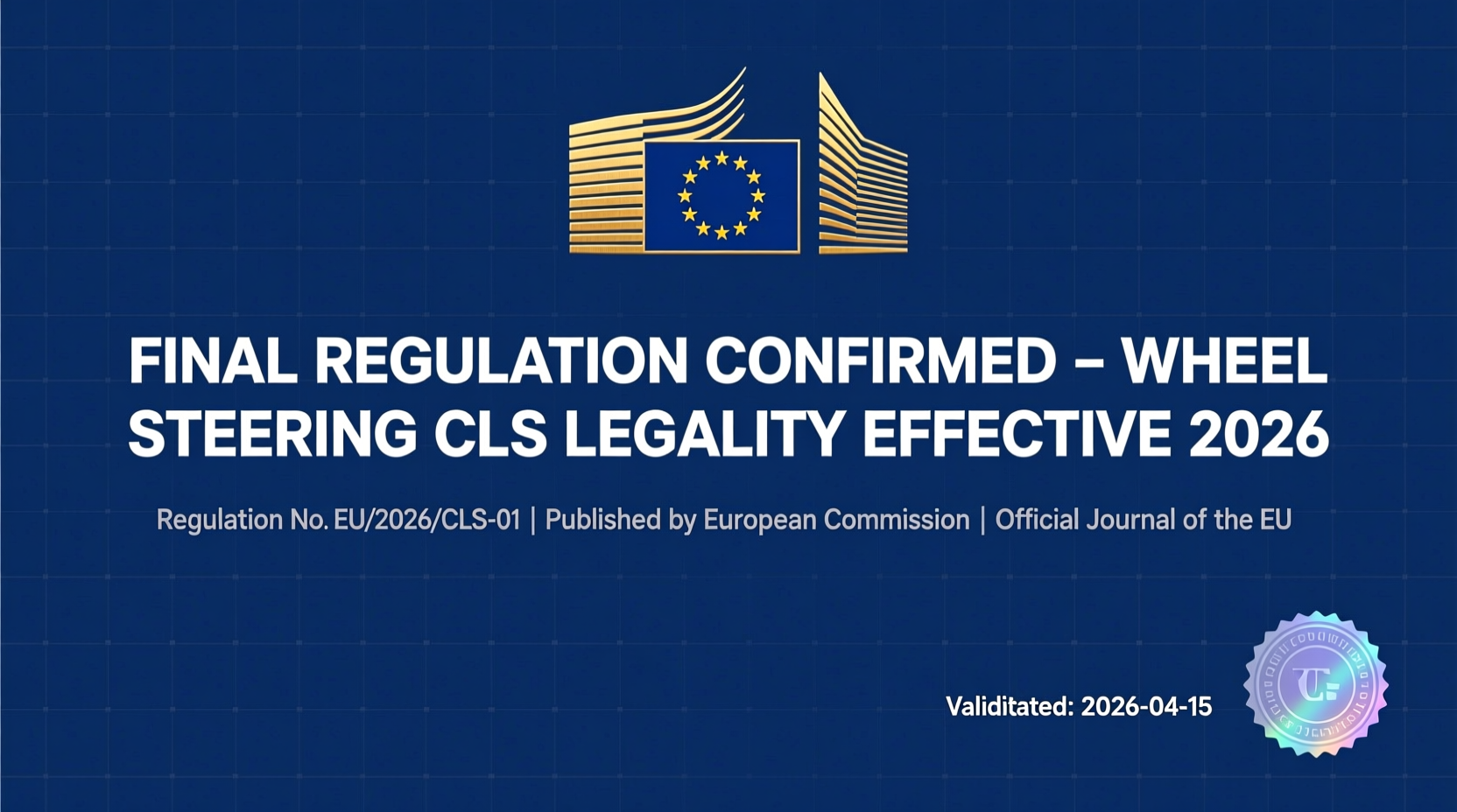 wheel steering cls legality 2026