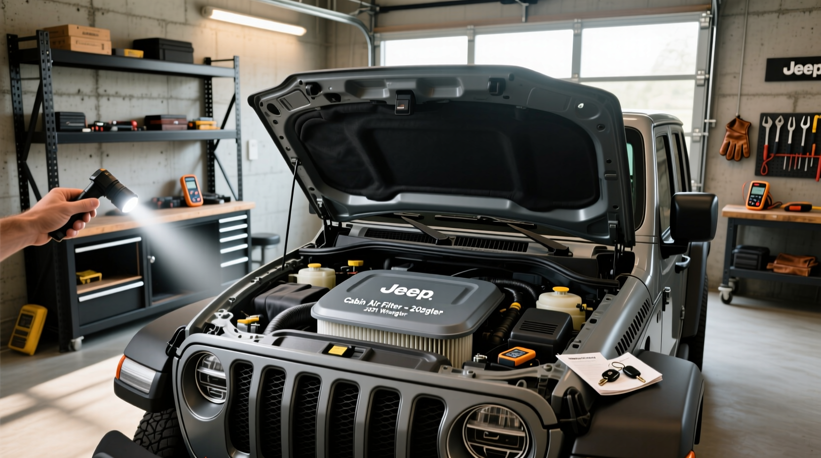 Cabin Air Filter Guide for 2021 Jeep Wrangler