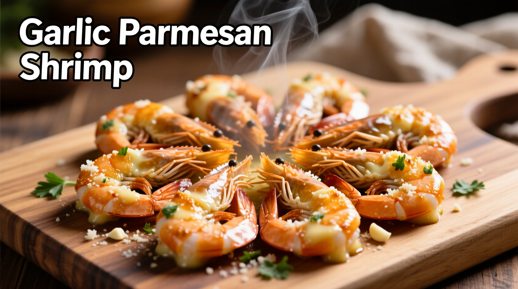 garlic parmesan shrimp
