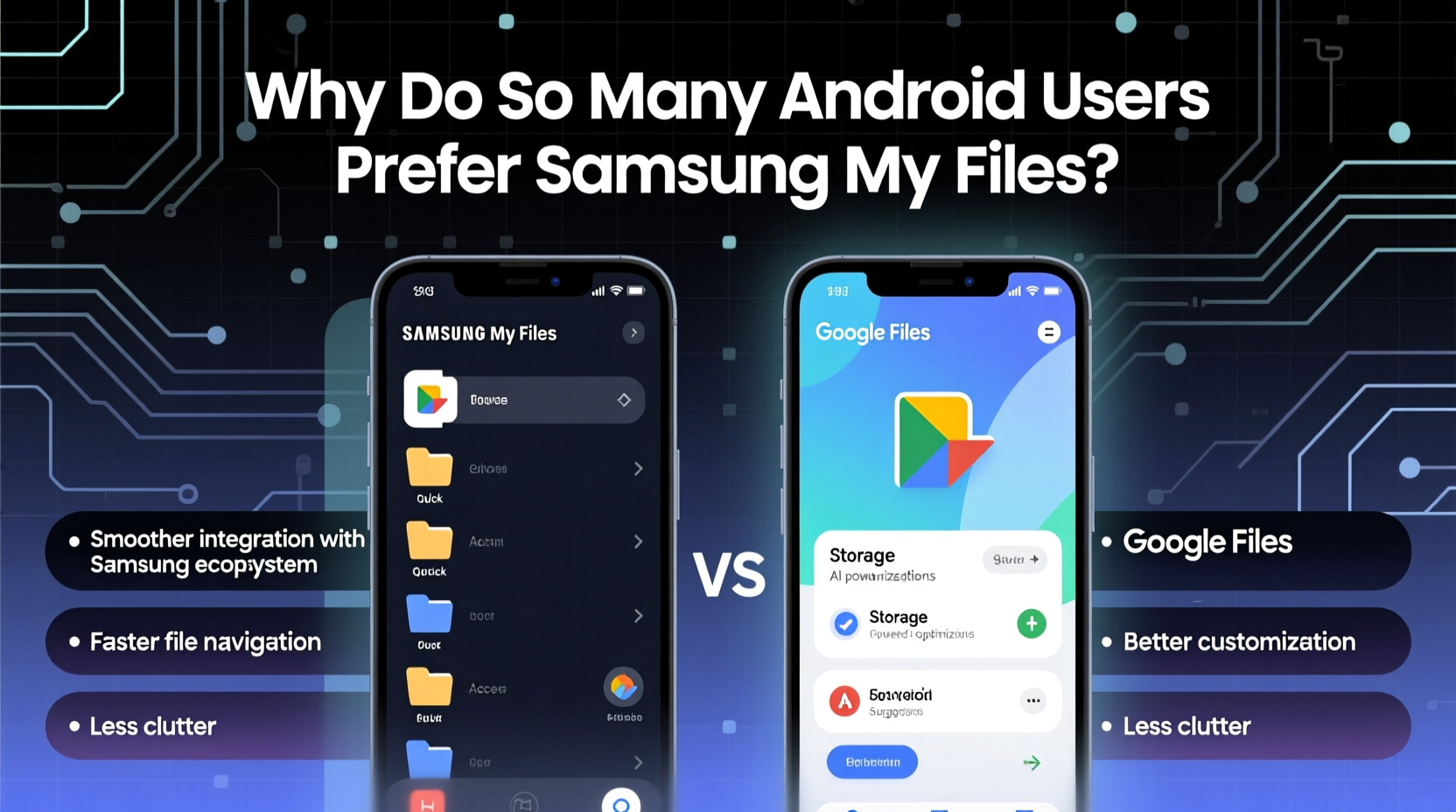 Samsung My Files Vs Google Files Why Do So Many Android Users Prefer ...