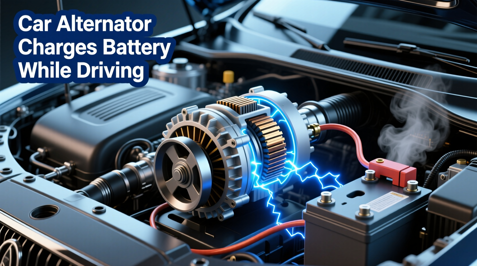 does car alternator charge battery