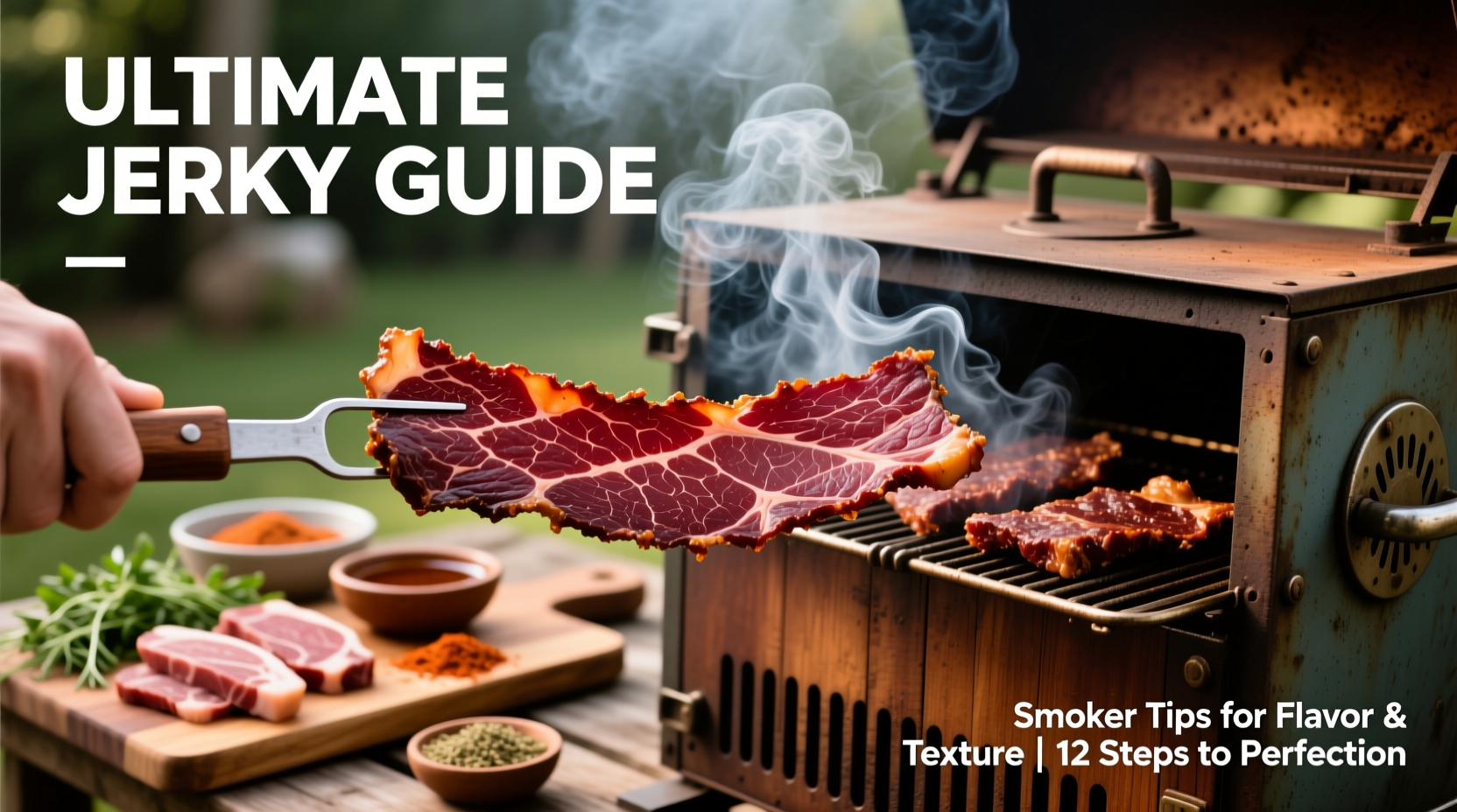ultimate guide to making perfect jerky using a smoker tips for flavor and texture