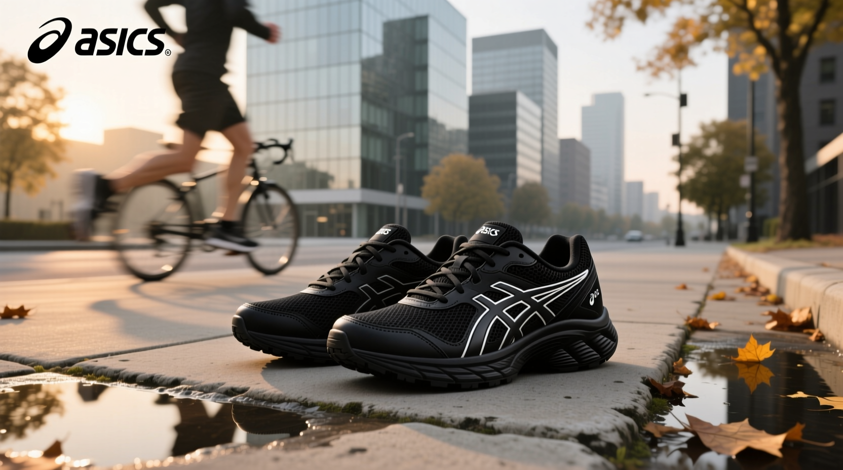 asics running shoes black guide