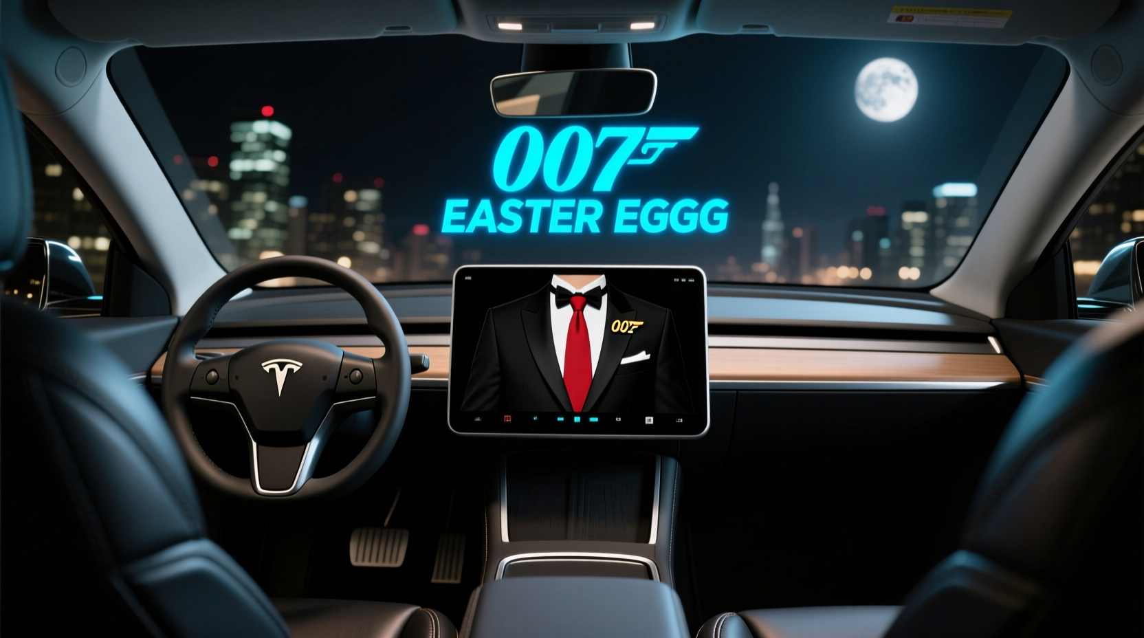 does model 3 have 007 easter egg