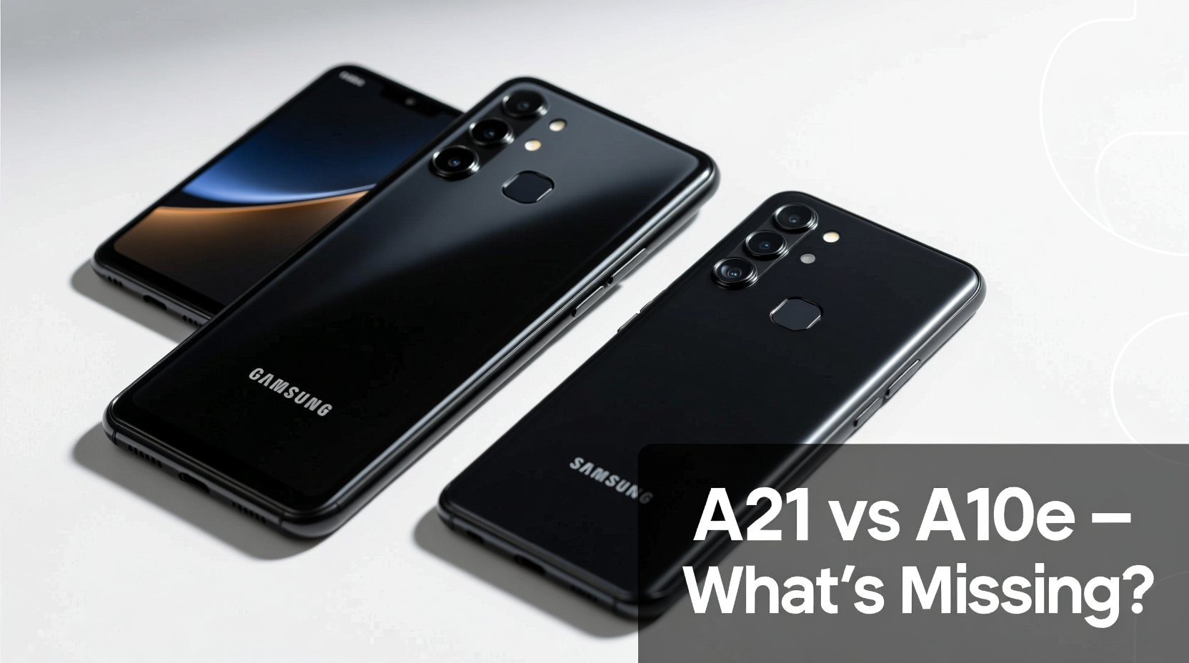 samsung a21 over a10e what am i missing
