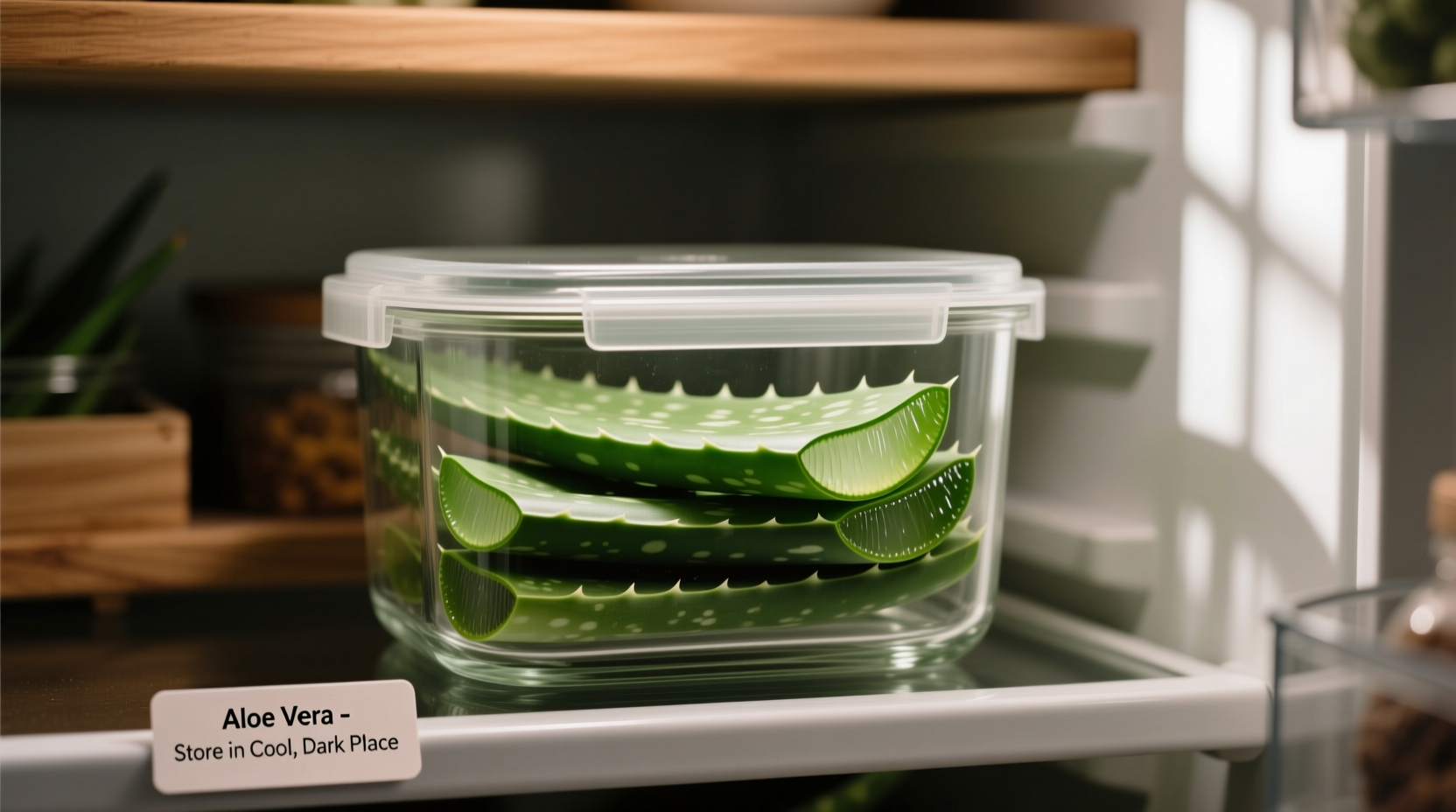 How to Store Aloe Vera Leaves Properly