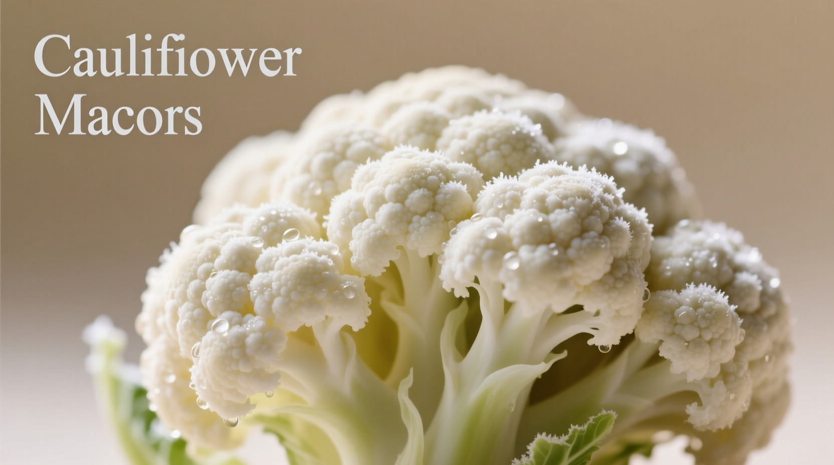 cauliflower macros