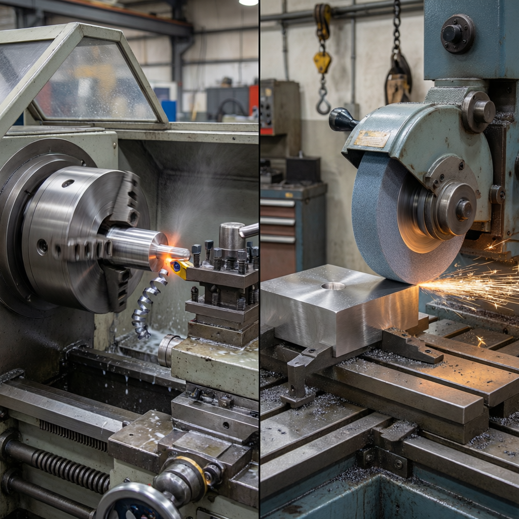 Hard Turning vs Grinding: Which CNC Process Wins for Hardened Steel Parts?