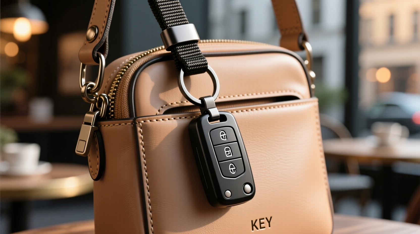 creative and secure ways to attach a car key pendant to your bag for easy access