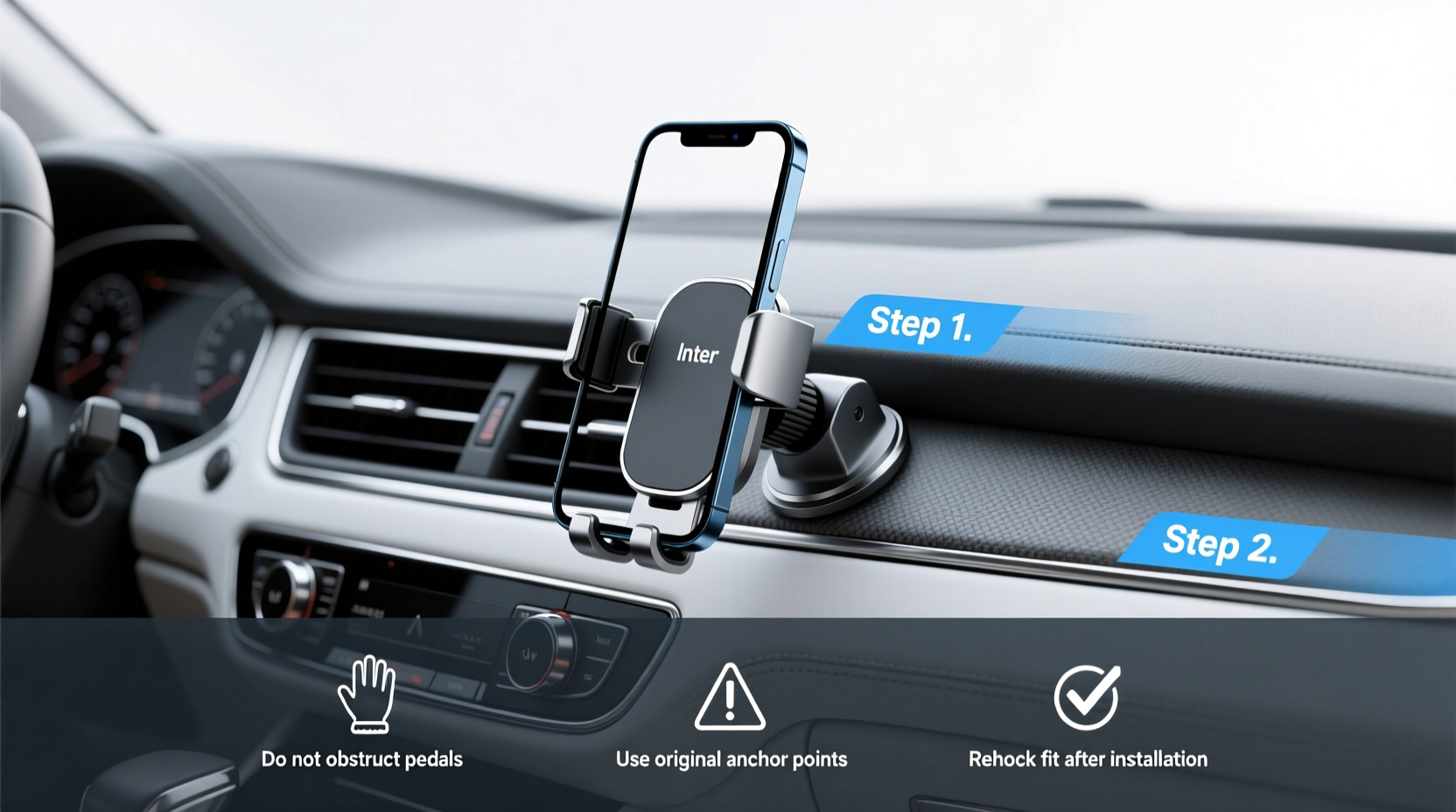 How to Choose Car Phone Mount Won Stick to Dashboard