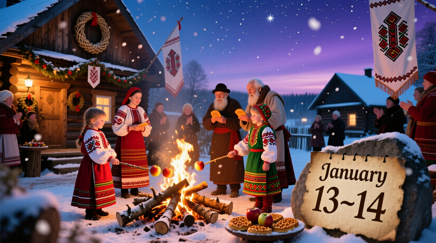 when is slavic new year