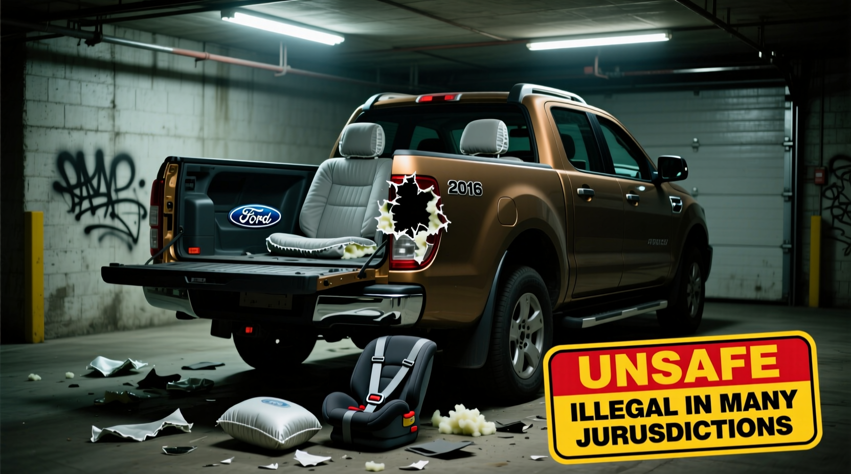 install cover airbag safe 2016 ranger