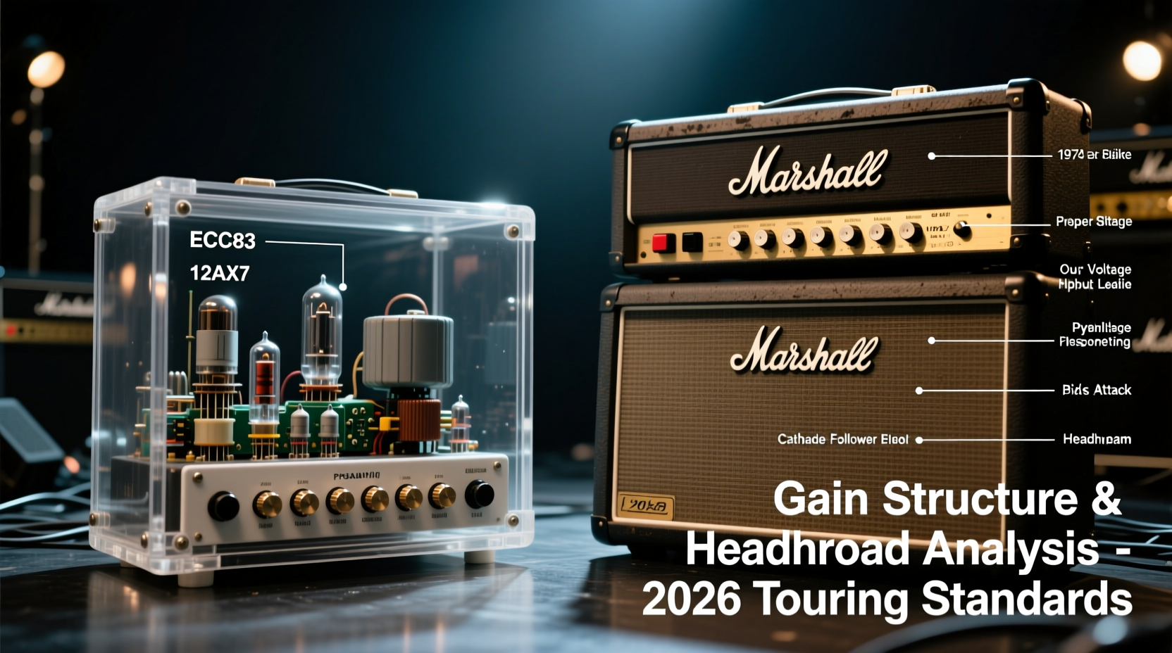 Guitar amplifier kit plexi vs. used 1974 Marshall Super Lead: what specs actually affect gain structure and headroom for touring musicians in 2026?