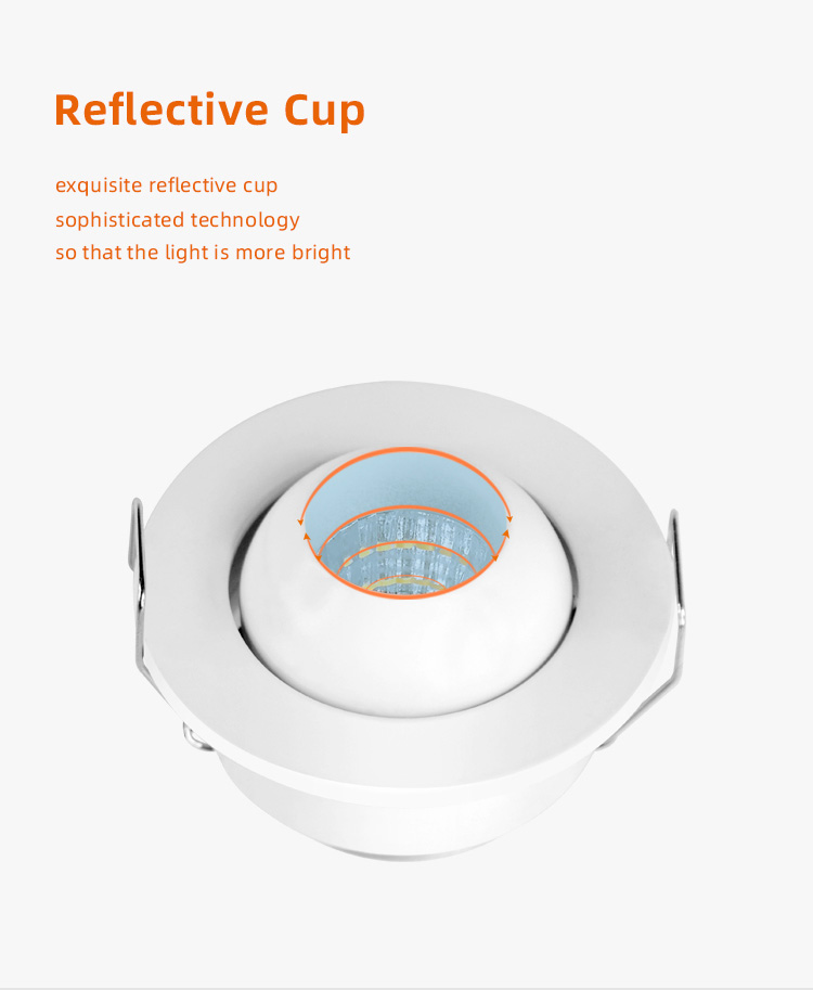 Dimmable Coolwhite Professional Led Spotlights Hotel Surface Mount Spotlights