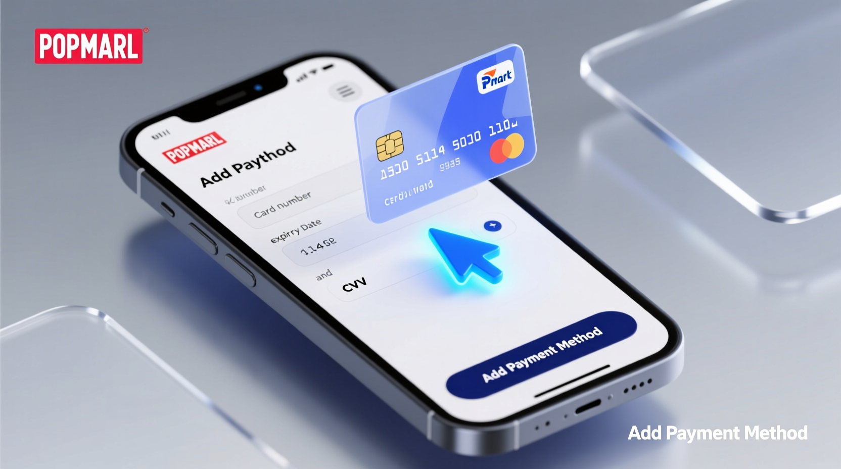 how to add a payment method on popmart