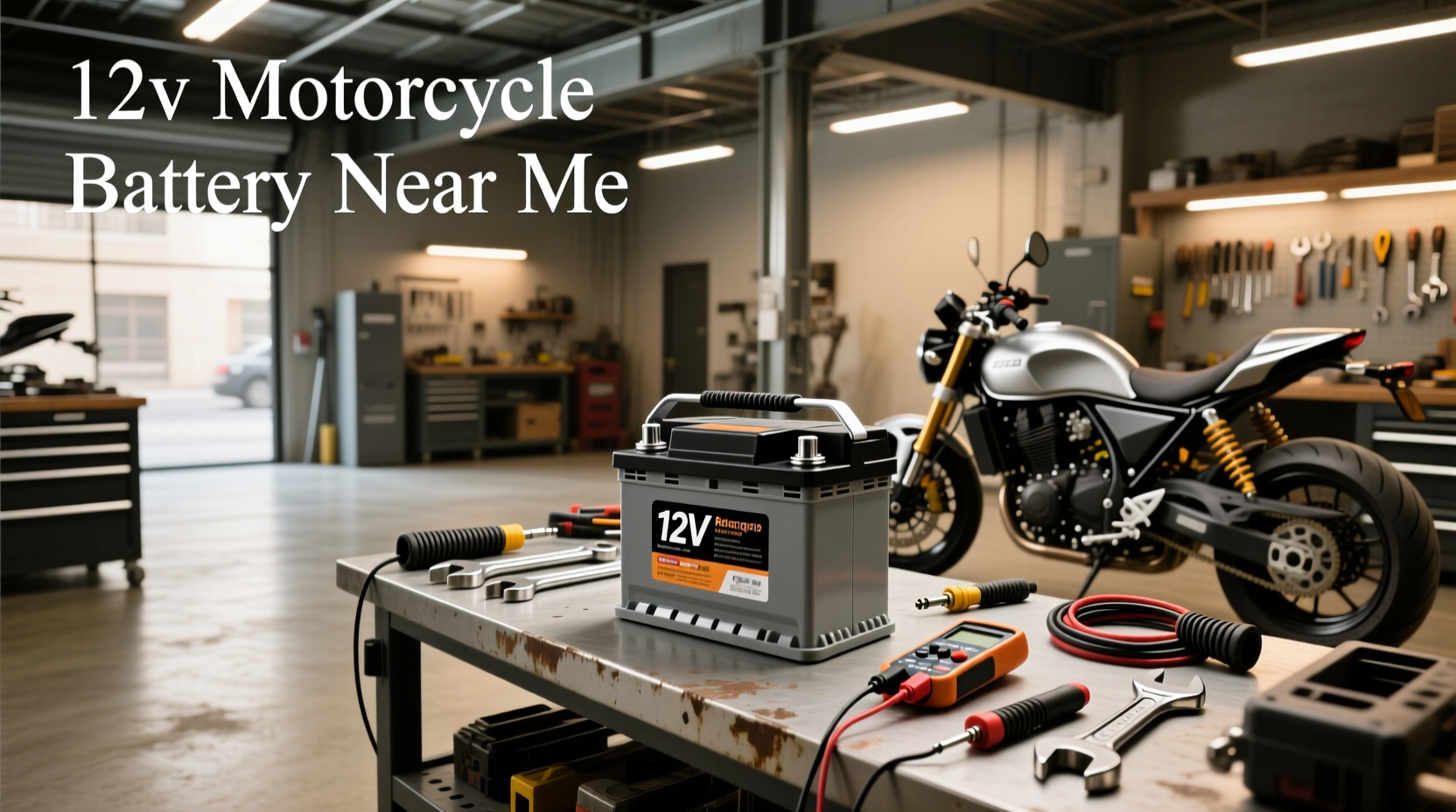 How to Find a 12V Motorcycle Battery Near Me Fast
