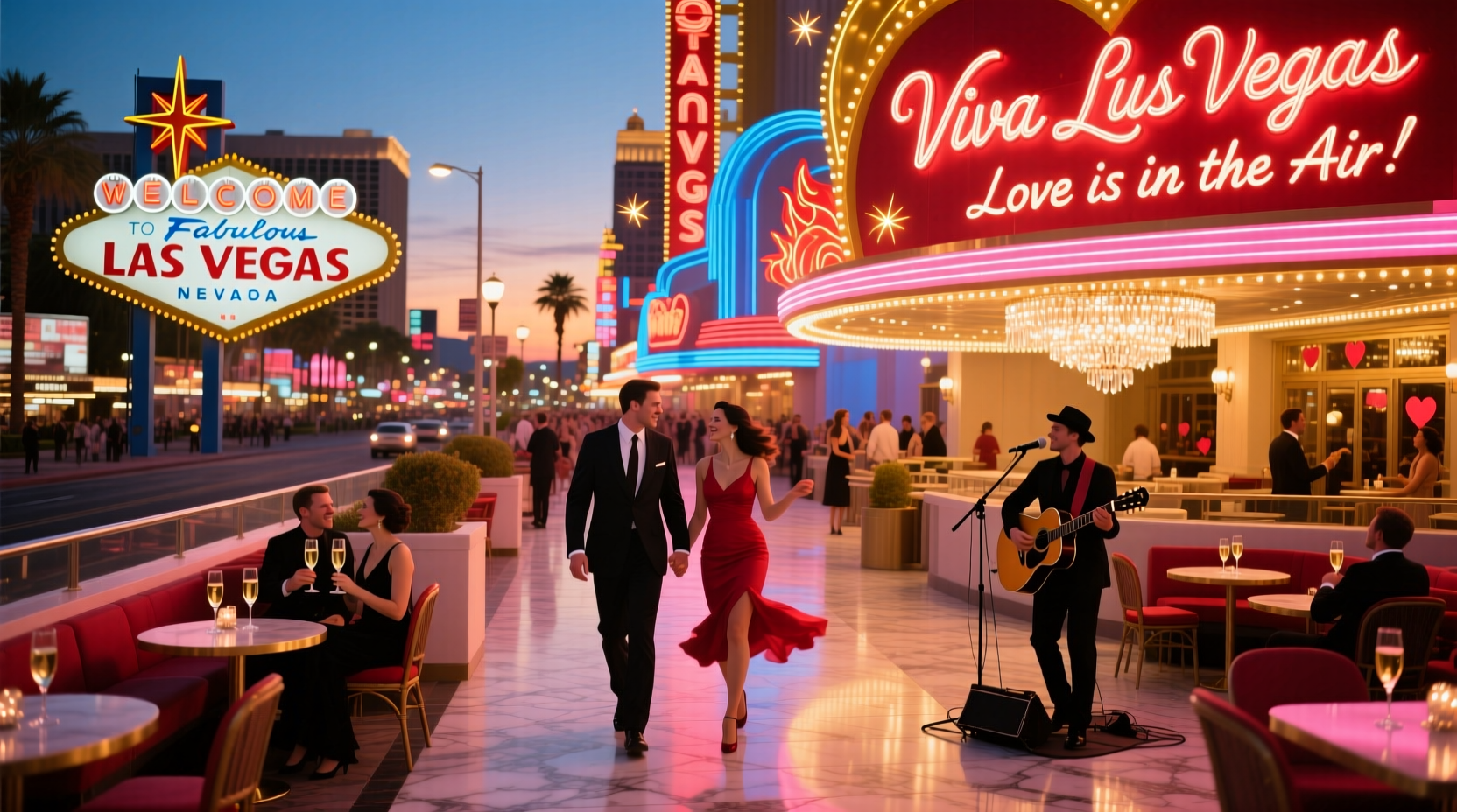 what to do in las vegas on valentines day