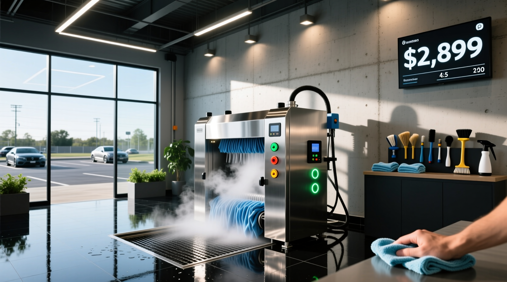 How to Choose Steam Car Wash System Price: Buying Guide
