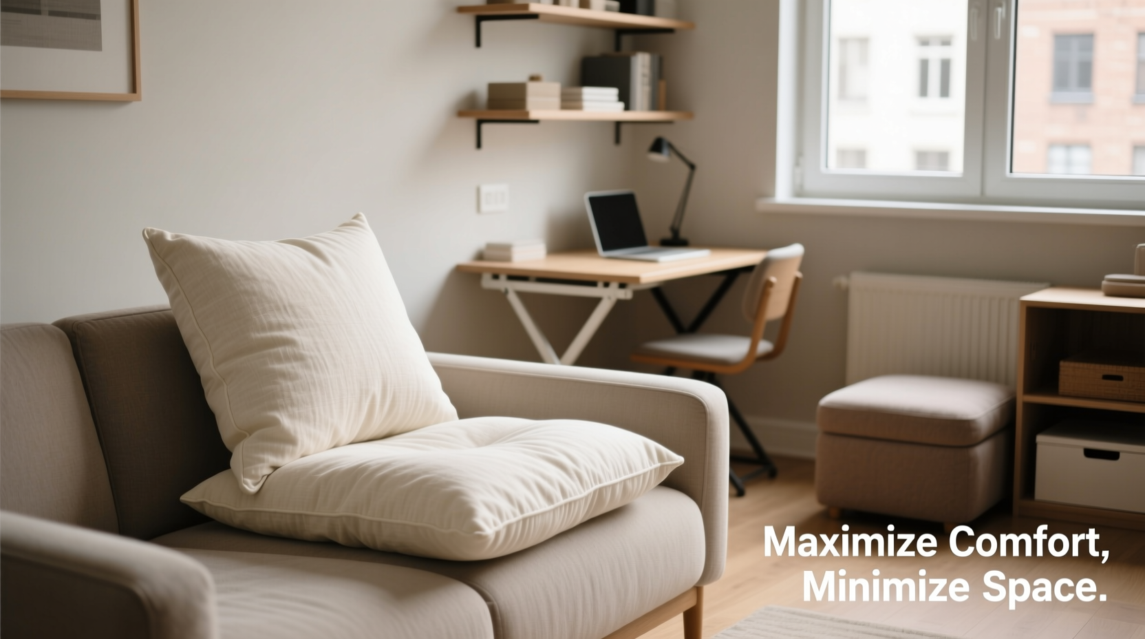 how to select the perfect multi use pillow cushion to maximize comfort and space in small rooms