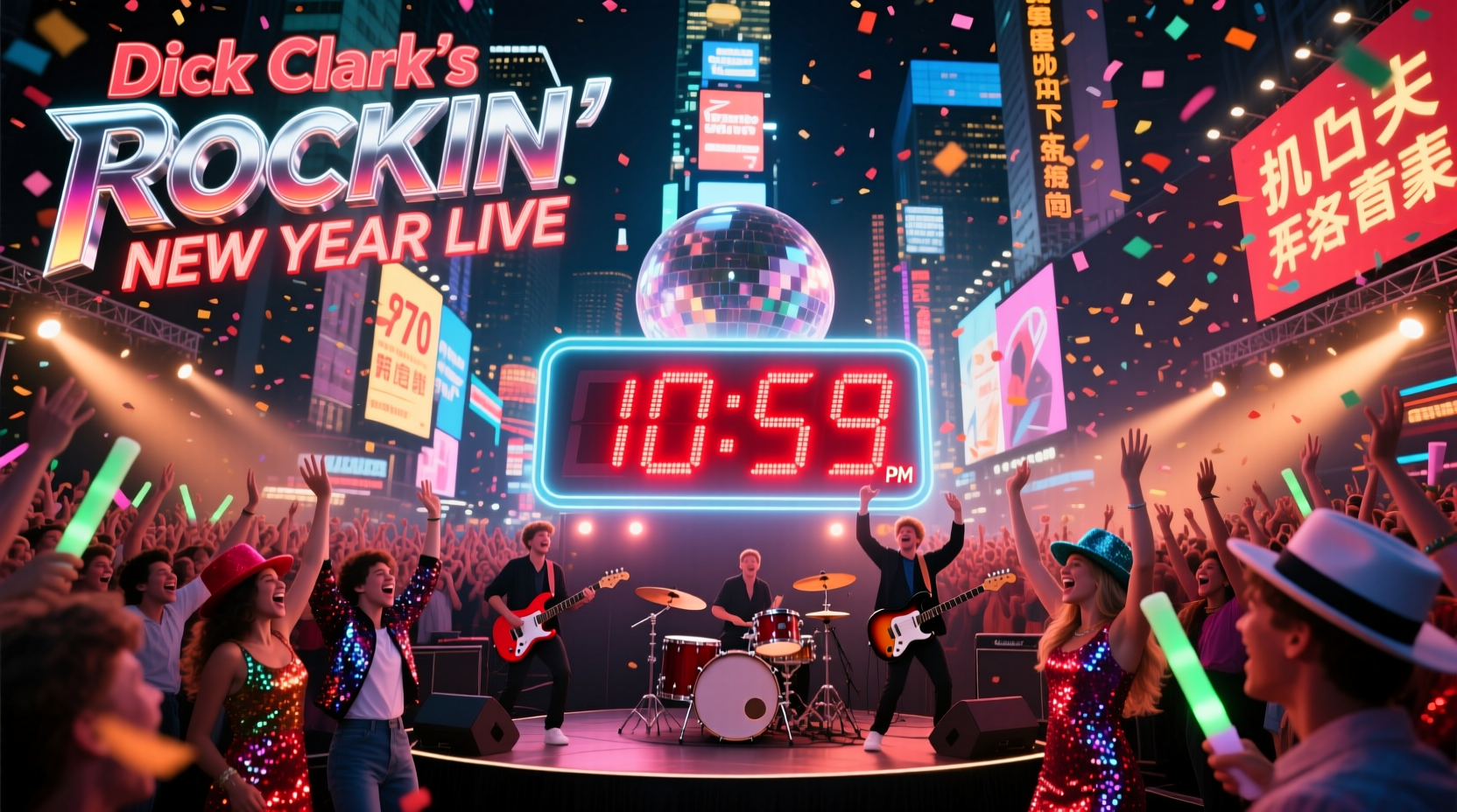 where can i watch dick clark rockin new year live