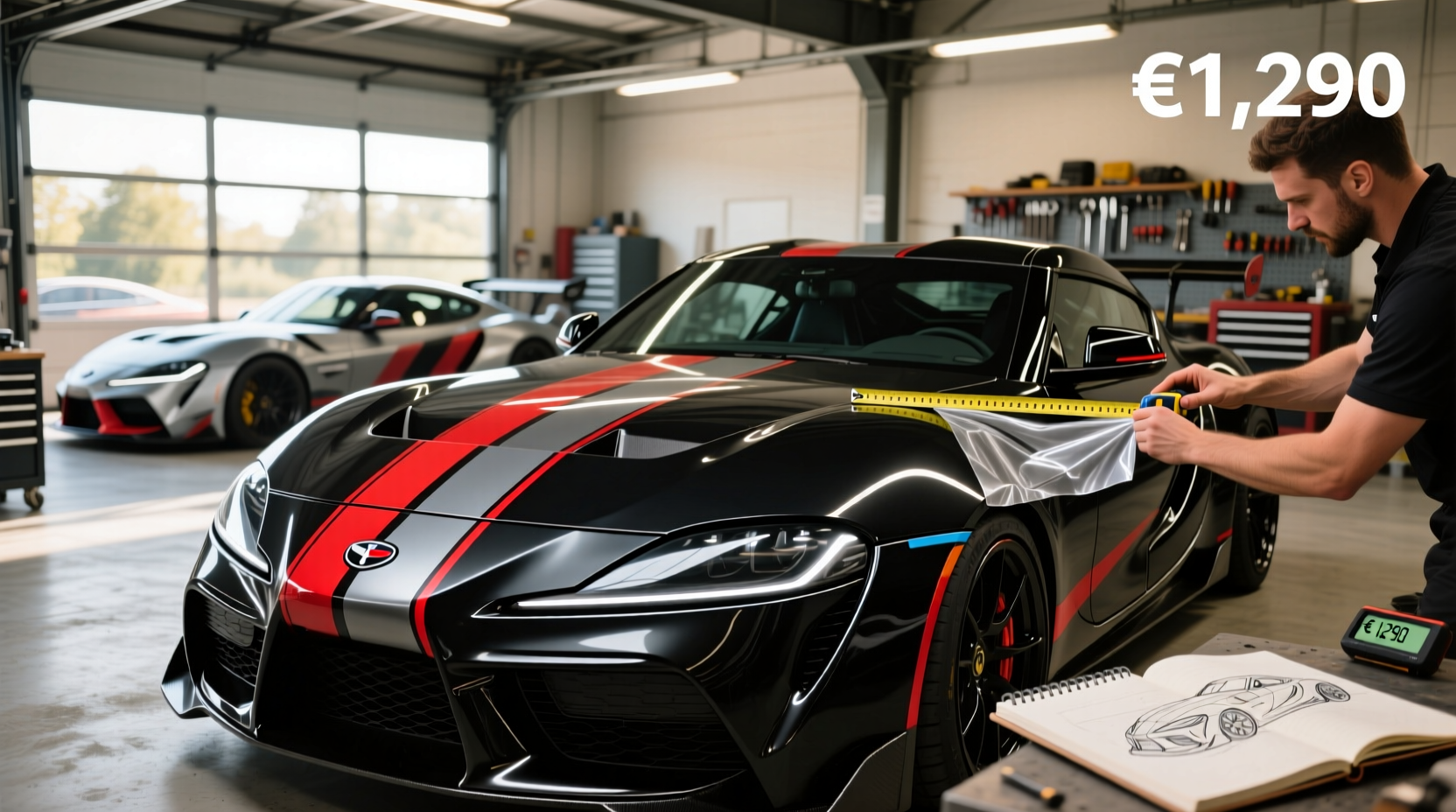 How to choose car racing stripes,How much does it cost to get stripes on a car?