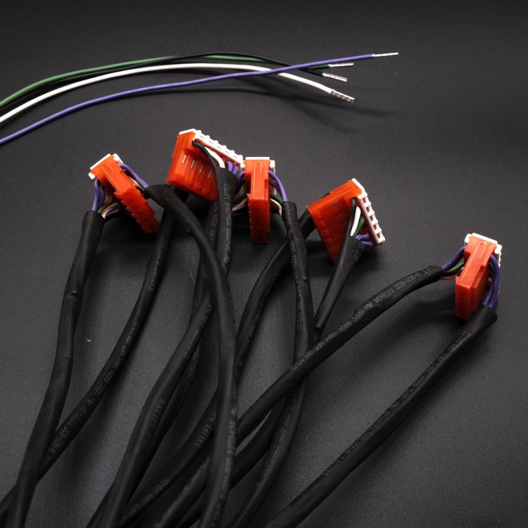 PVC Jacket Vehicle Motorcycle Motor Wire Harness Assembly ISO9001 ODM