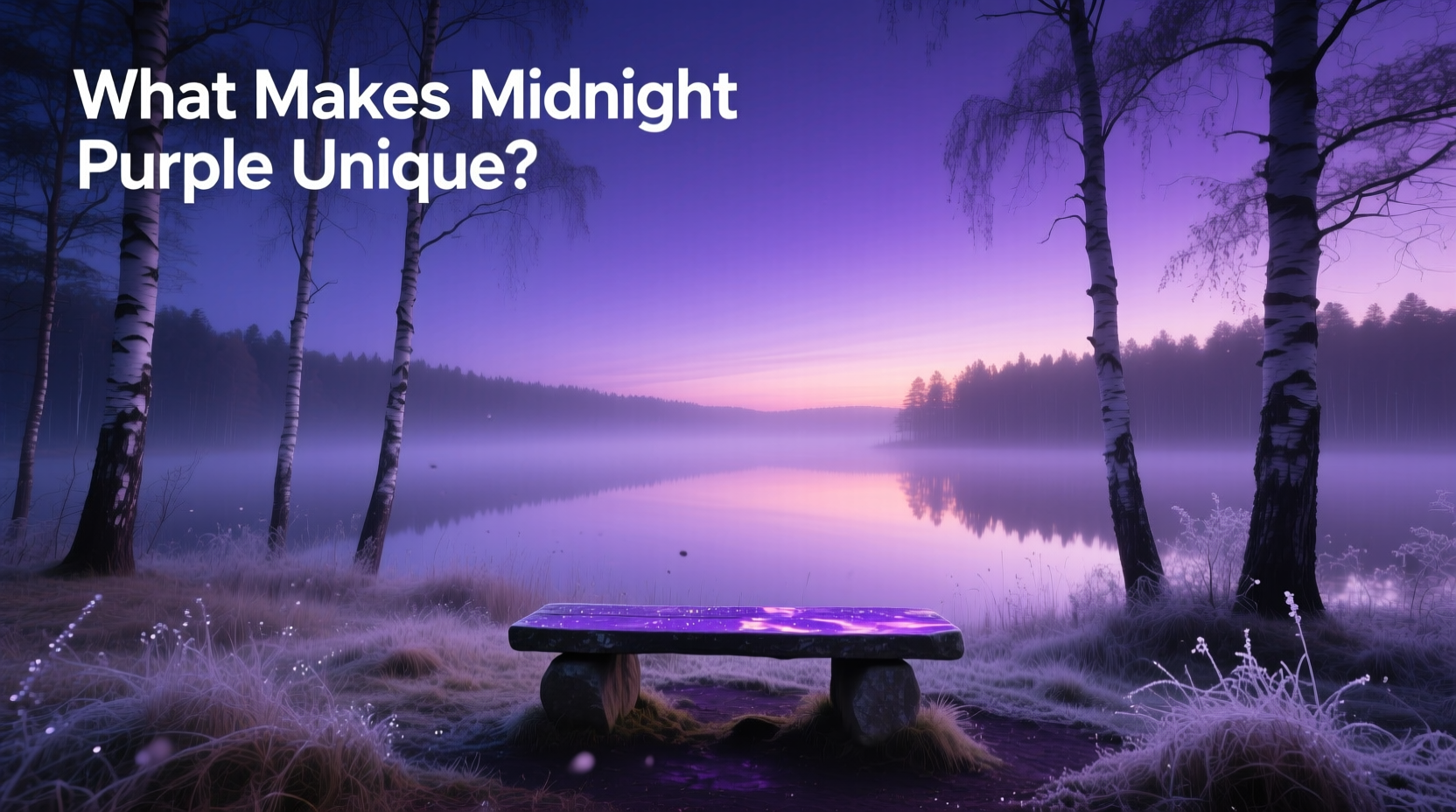 how to choose midnight purple color,What makes midnight purple unique?