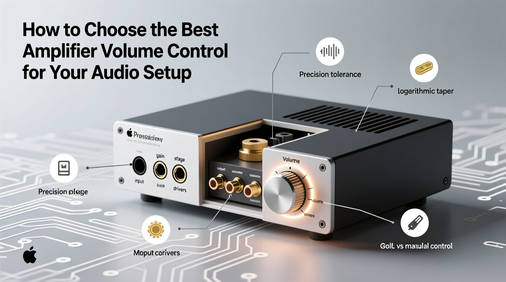 amplifier volume control