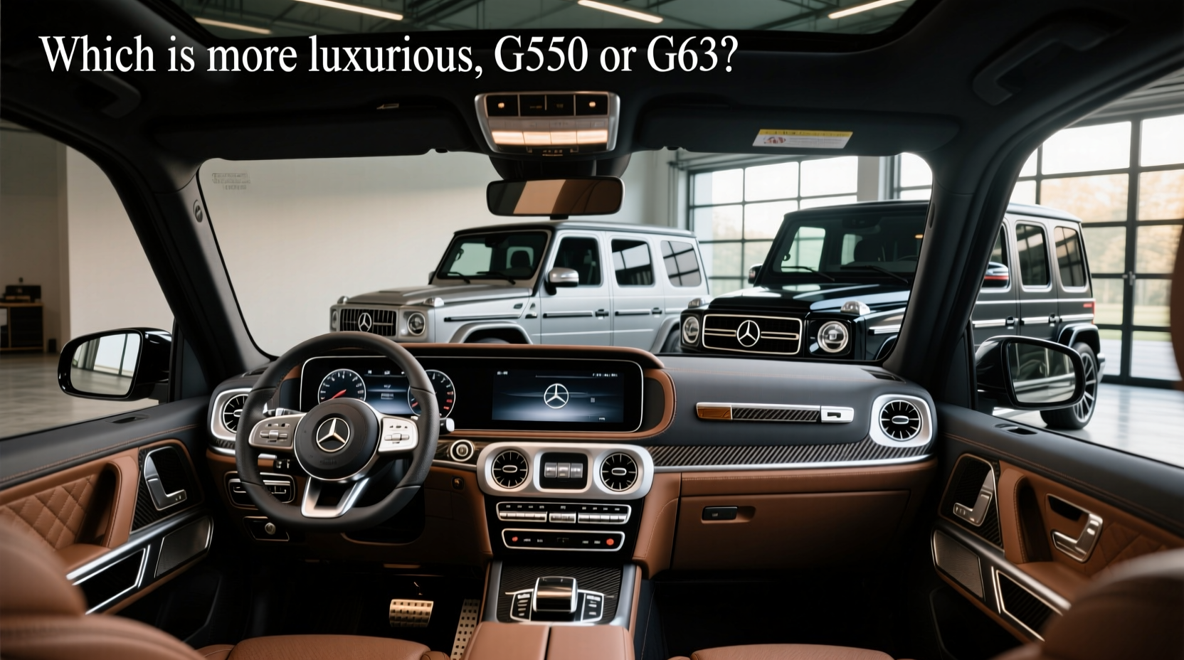 How to Choose Mercedes G Dashboard: G550 vs G63 Luxury Comparison