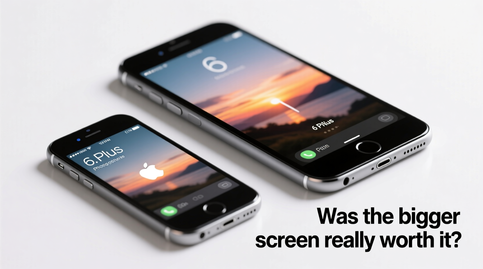 iphone 5s vs 6 plus looking back was the bigger screen really worth the upgrade